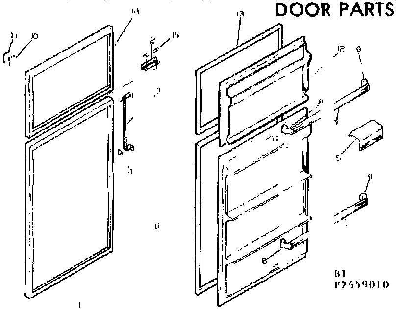 Door parts