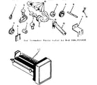 Kenmore 2537659010 installation parts-ice maker kit diagram