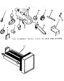 Installation parts-ice maker kit
