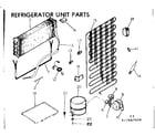 Kenmore 2537667010 unit parts diagram