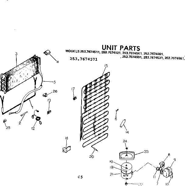Unit parts