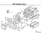 Kenmore 2537674630 ice maker parts diagram