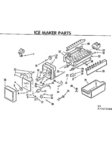 Ice maker parts