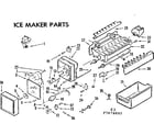 Kenmore 2537674652 ice maker parts diagram
