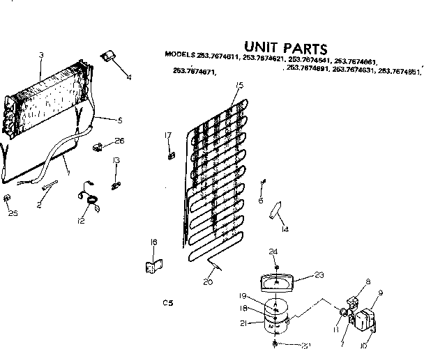 Unit parts