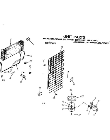 Unit parts