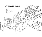 Kenmore 2537674641 ice maker parts diagram
