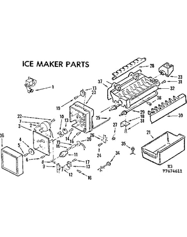 Ice maker parts