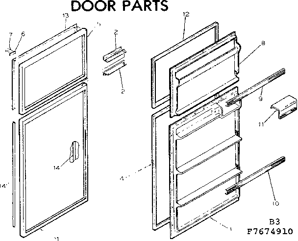 Door parts
