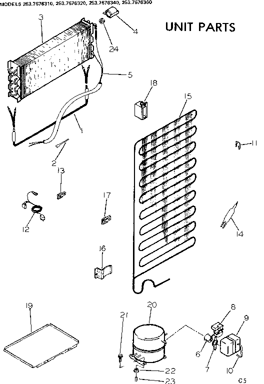 Unit parts