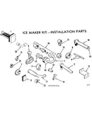 Icemaker kit/installation parts