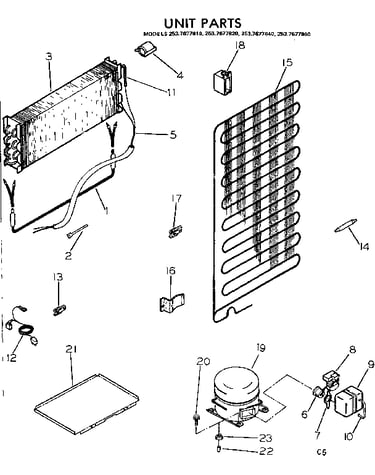 Unit parts