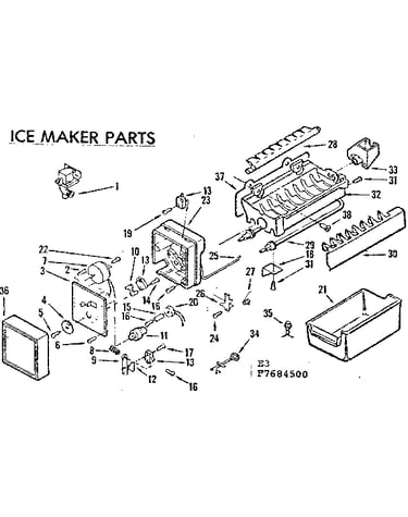 Ice maker parts
