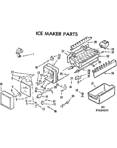 Ice maker parts