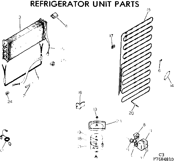 Unit parts