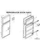 Refrigerator door parts