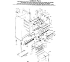 Kenmore 2537687653 cabinet parts diagram