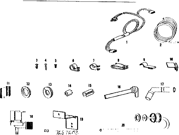 ICE MAKER INSTALLATION PARTS KIT