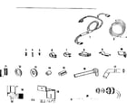 Kenmore 2537687673 ice maker installation parts kit diagram