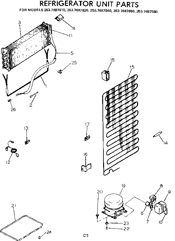 Unit parts