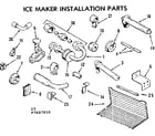 Kenmore 2537687880 installation parts diagram