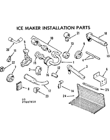 Installation parts