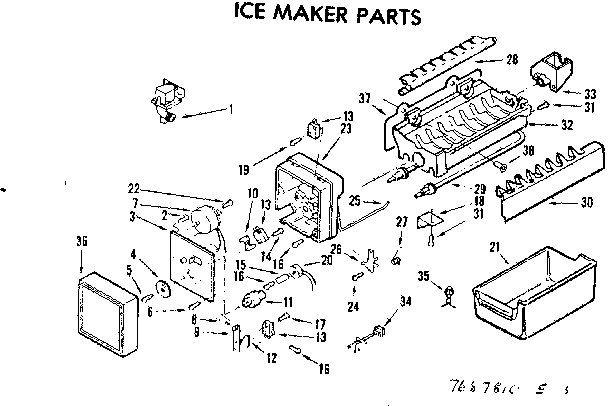 Ice maker parts