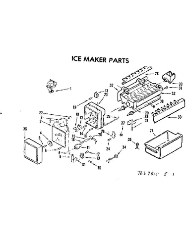 Ice maker parts