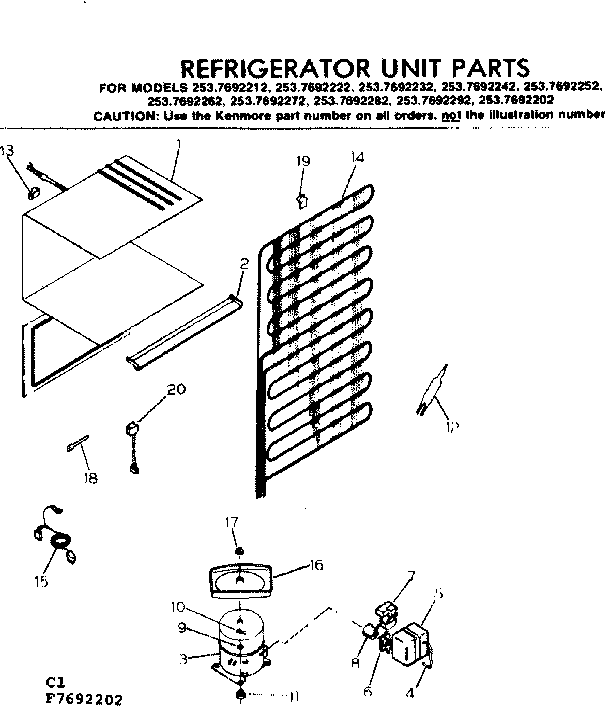 Unit parts
