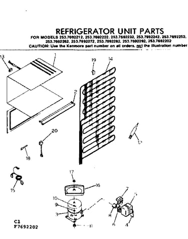 Unit parts