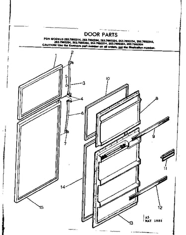 Door parts