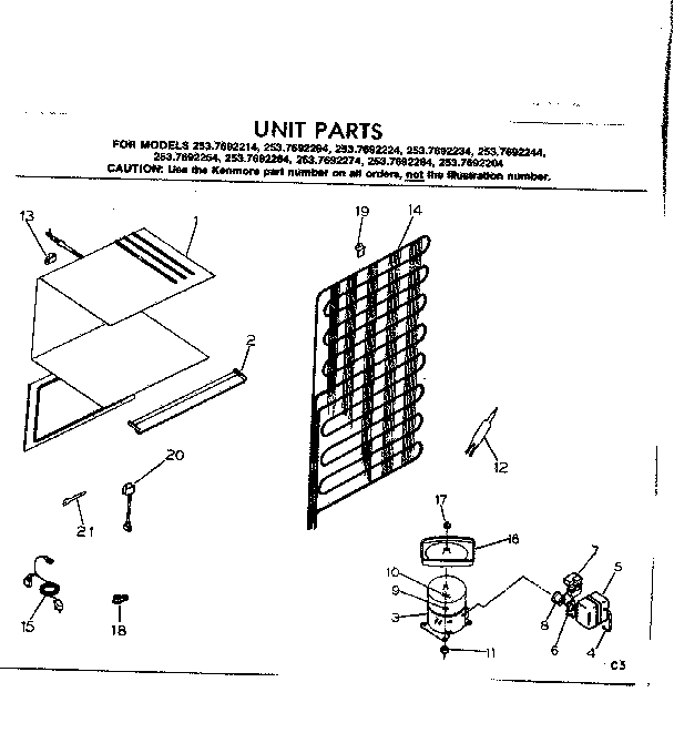 UNIT PARTS