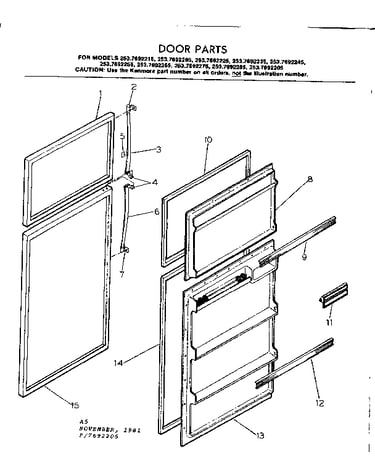 Door parts