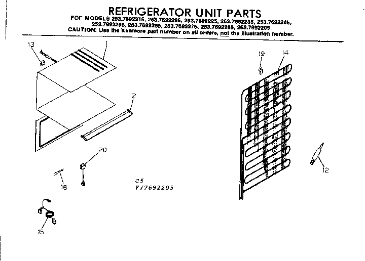 Unit parts