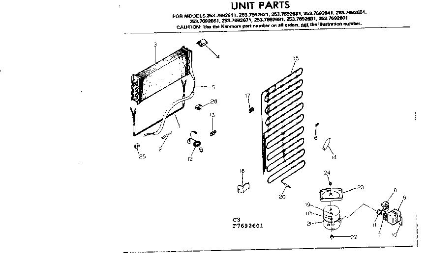 UNIT PARTS