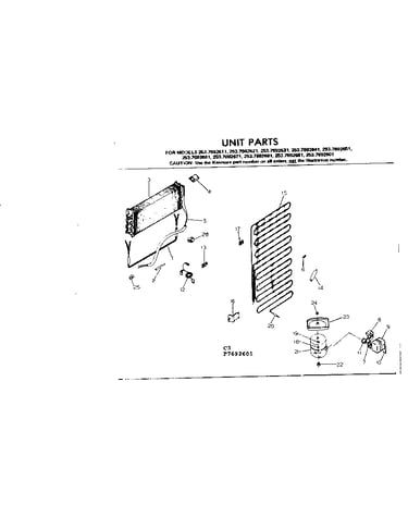 Unit parts