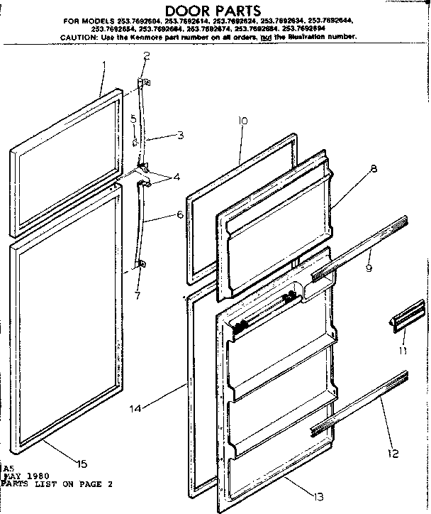 Door parts
