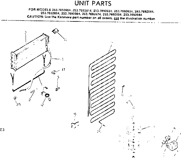 Unit parts