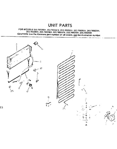 Unit parts