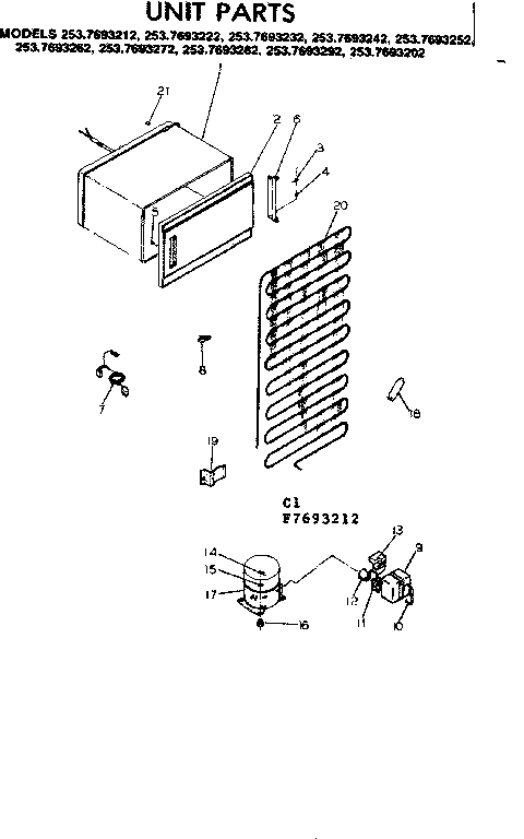 Unit parts