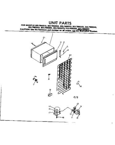 Unit parts