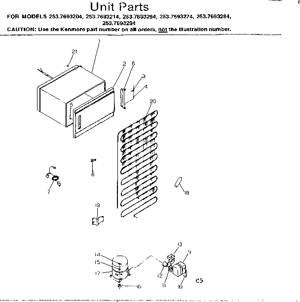 Unit parts