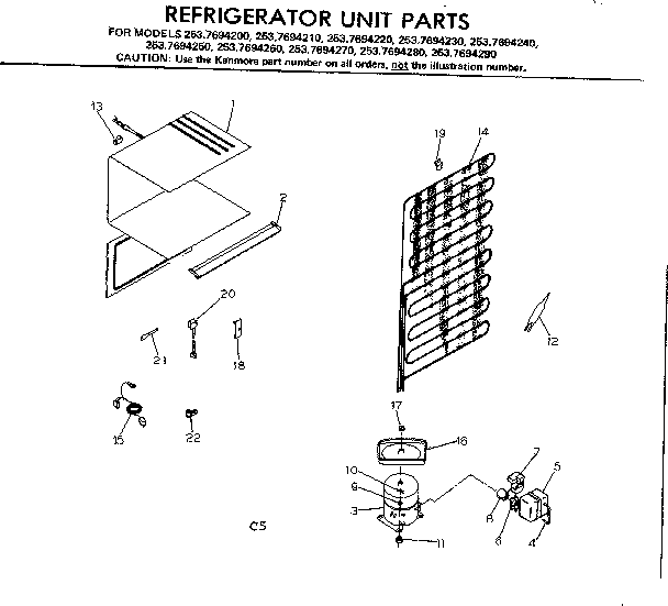 Unit parts