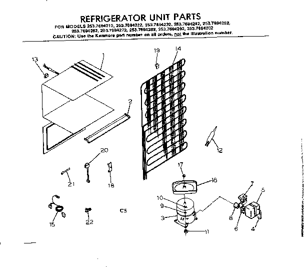 UNIT PARTS