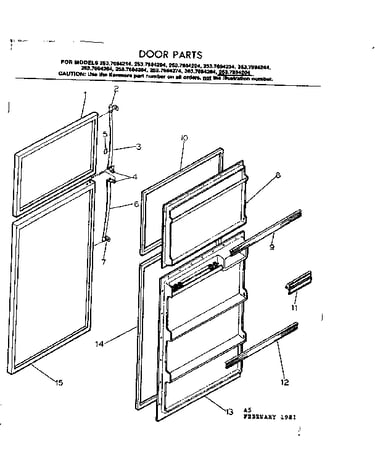 Door parts