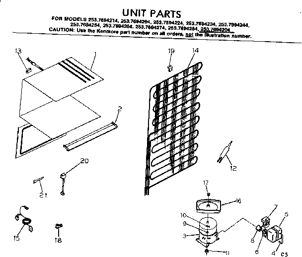 UNIT PARTS