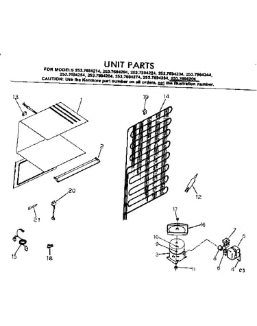 Unit parts