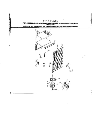 Unit parts