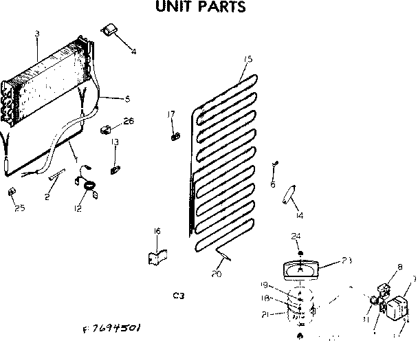 Unit parts