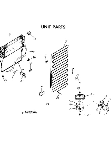Unit parts